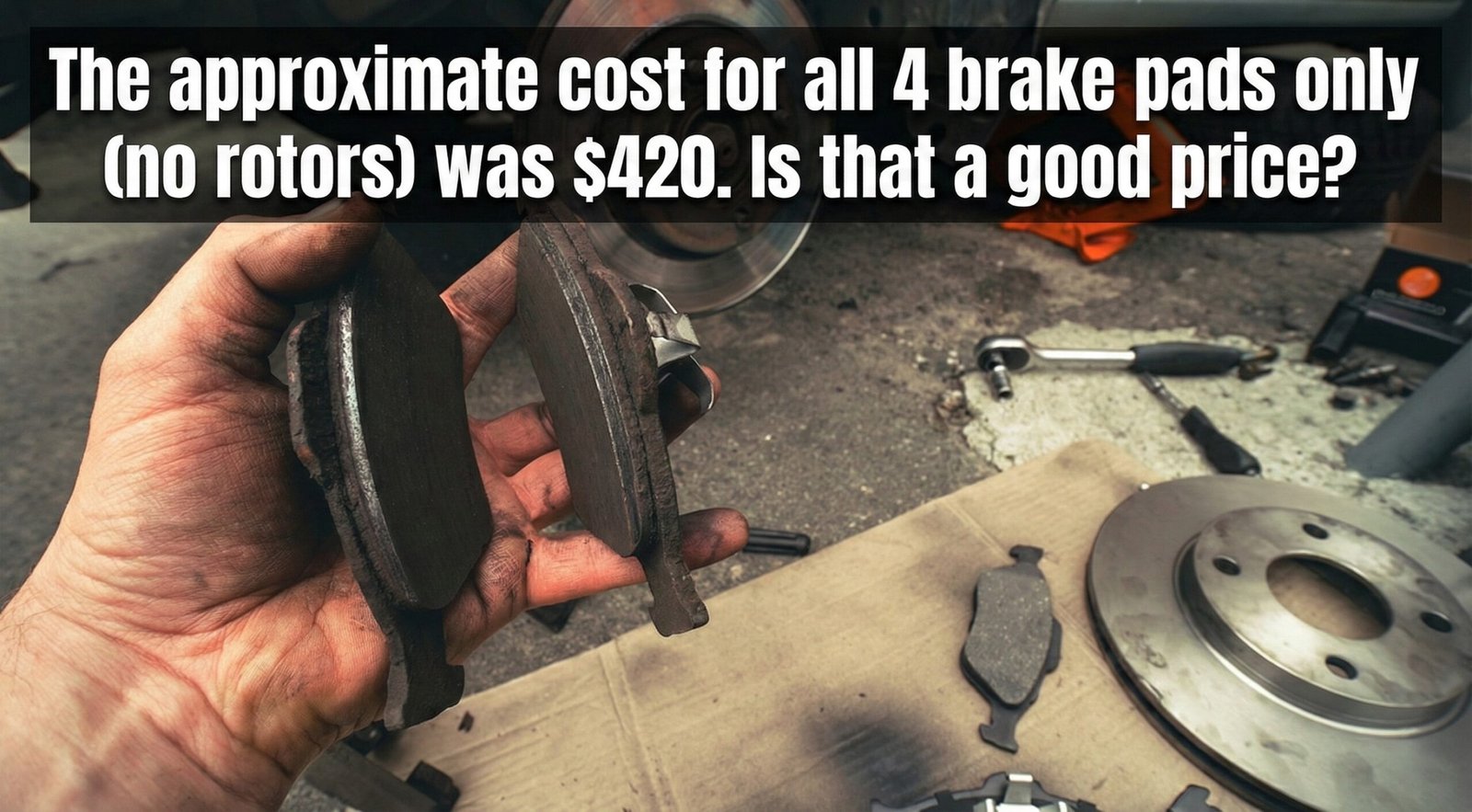 4 brake pads replacement cost