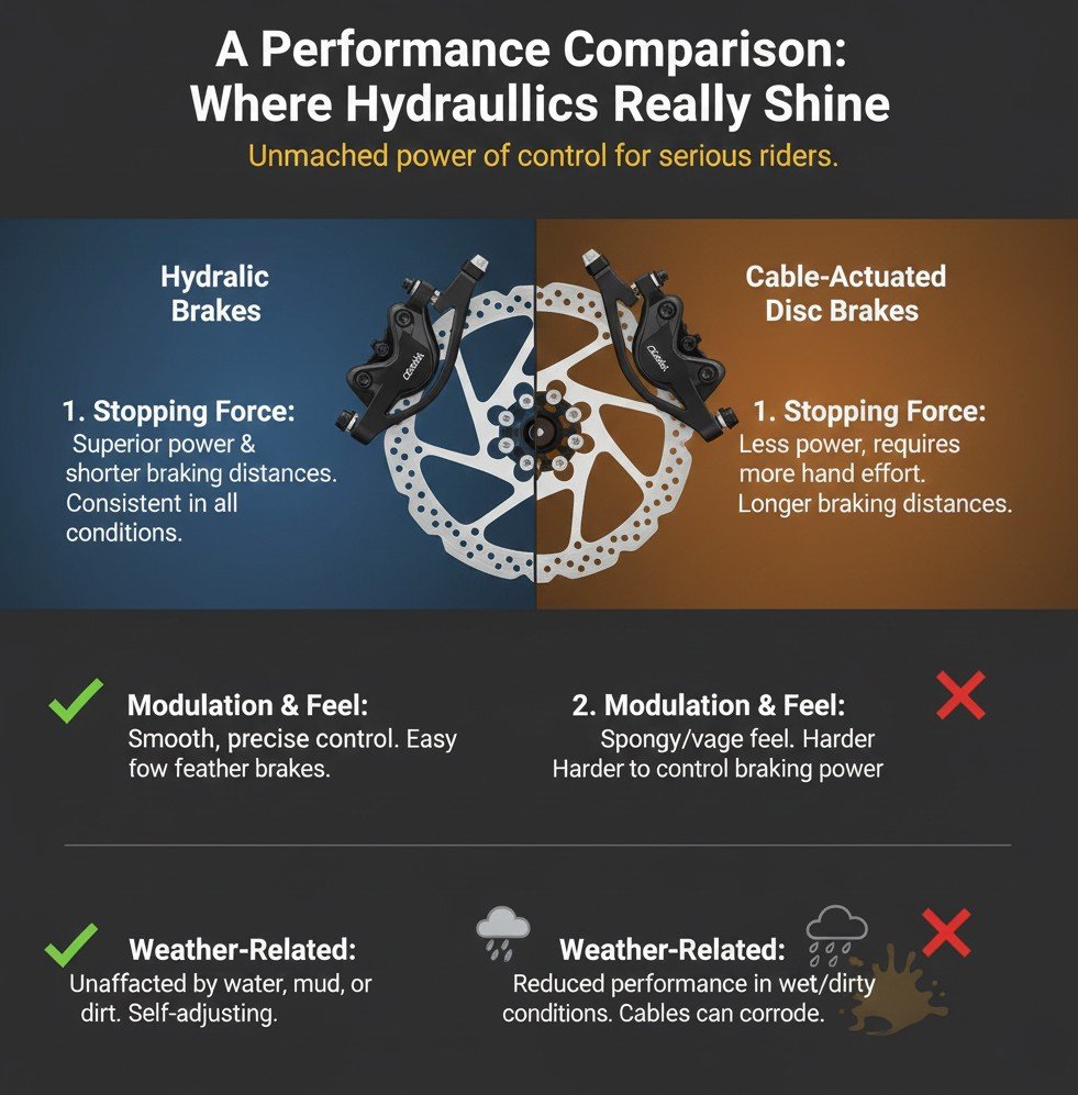 A Performance Comparison: Where Hydraulics Really Shine