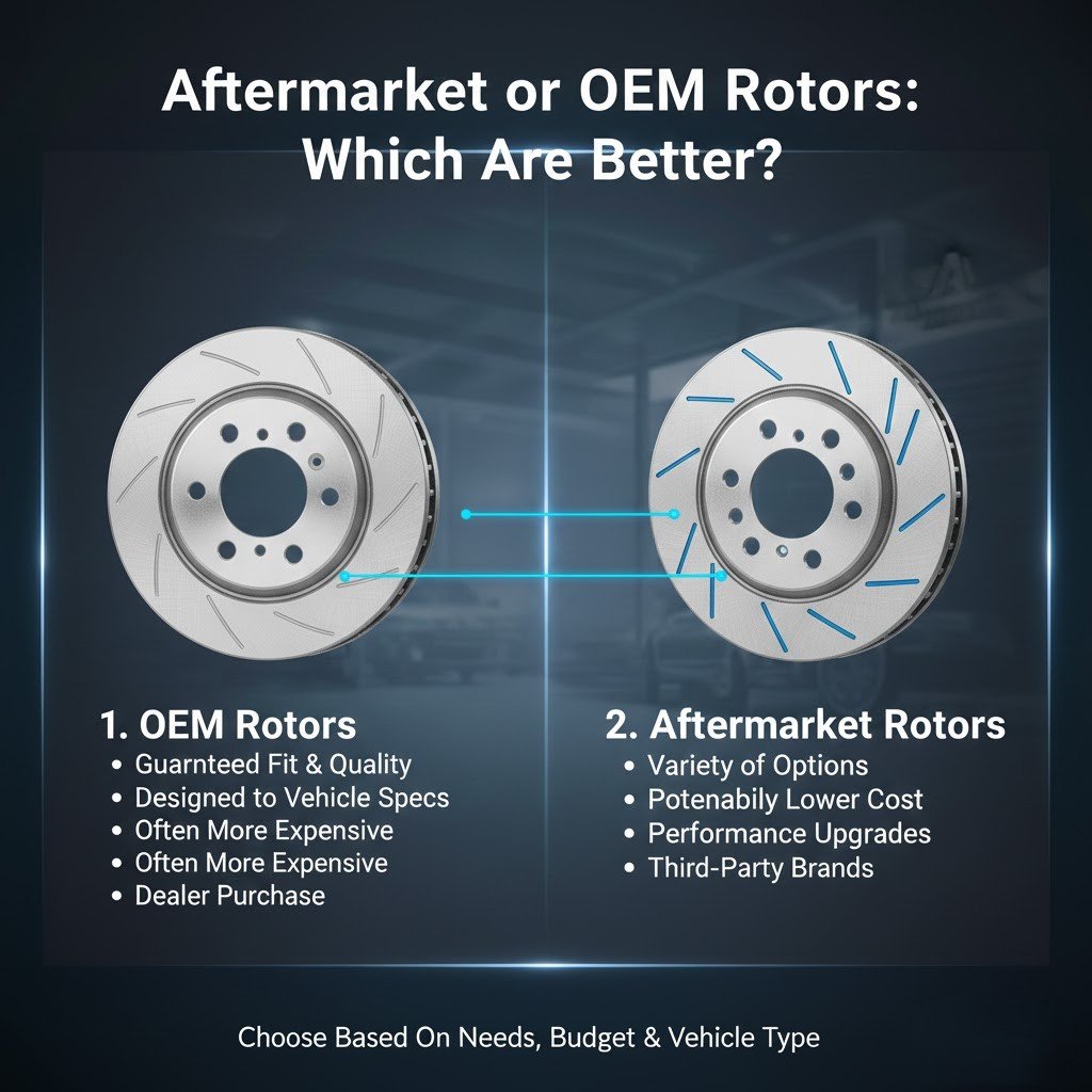 Aftermarket or OEM Rotors: Which Are Better?