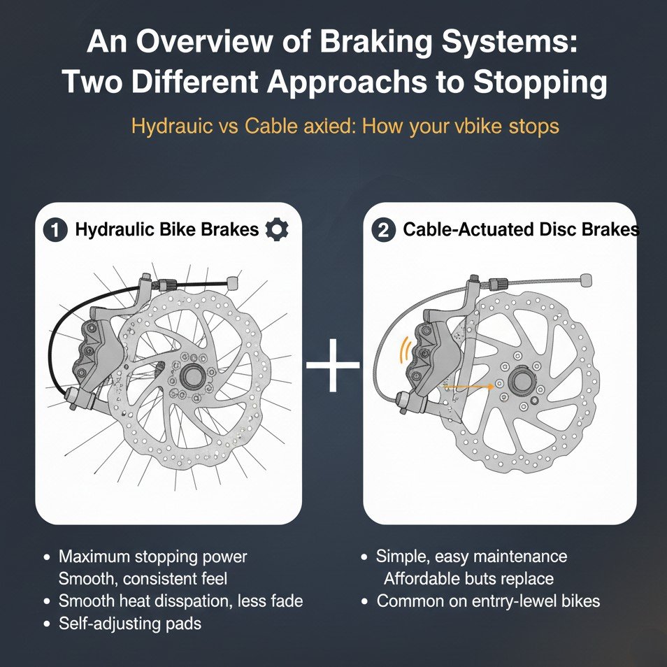 An Overview of Braking Systems: Two Different Approaches to Stopping