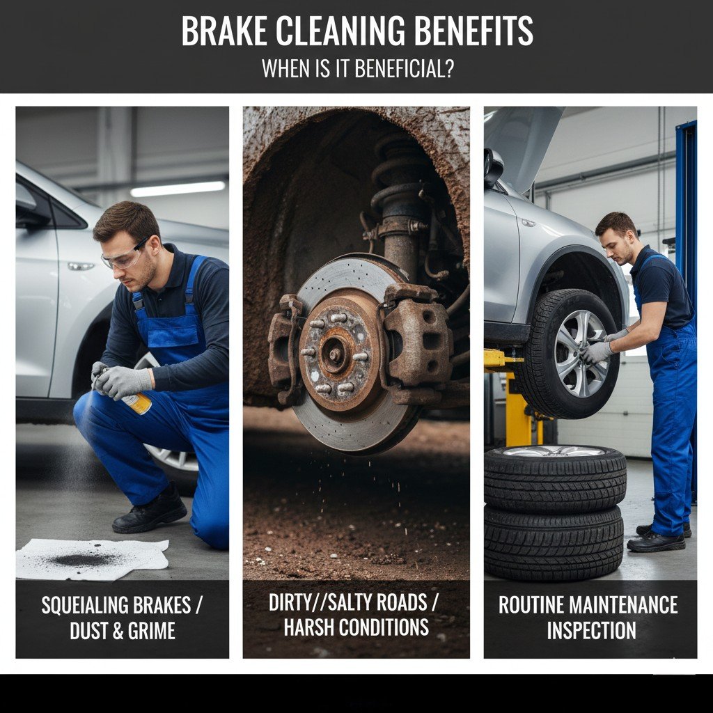 Circumstances Under Which a Brake Cleaning Service Is Beneficial