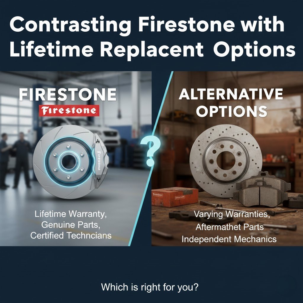 Contrasting Firestone with Alternative Brake Replacement Options