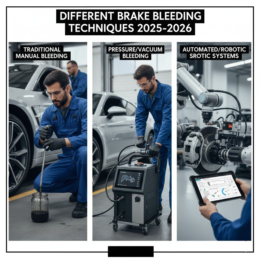Different bleeding techniques will be available in 2025–2026.