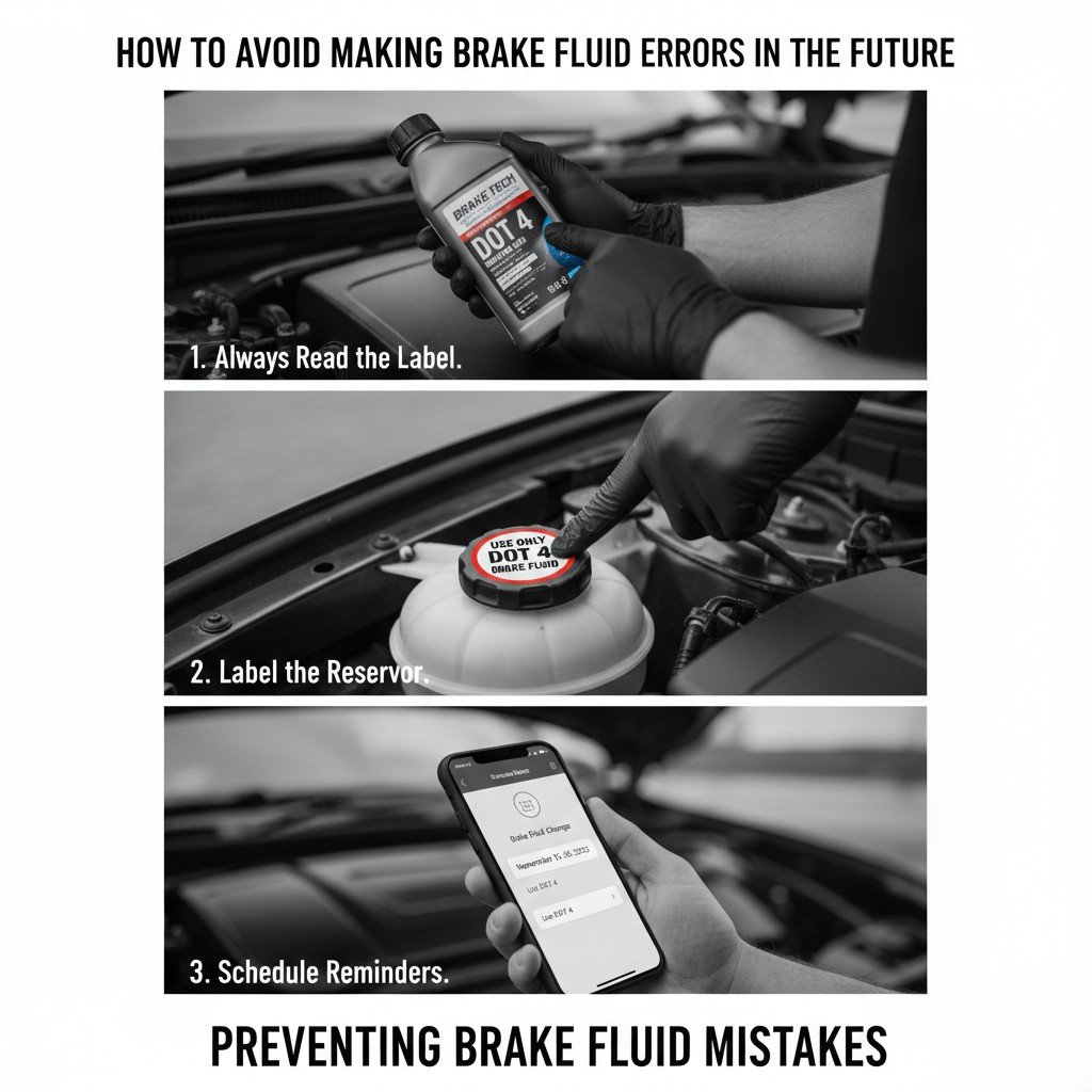How to Avoid Making Brake Fluid Errors in the Future