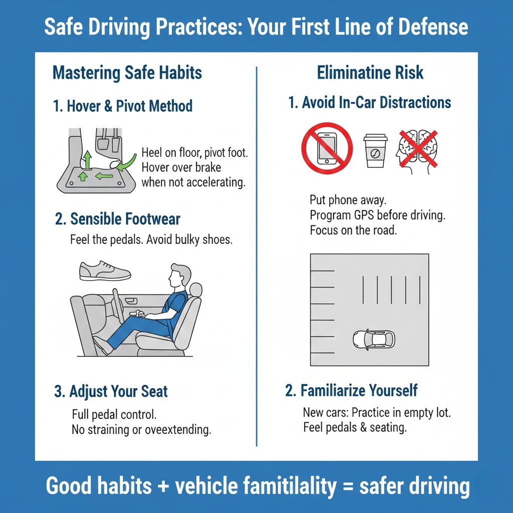 How to Avoid Mixing Up the Gas and Brake Pedal