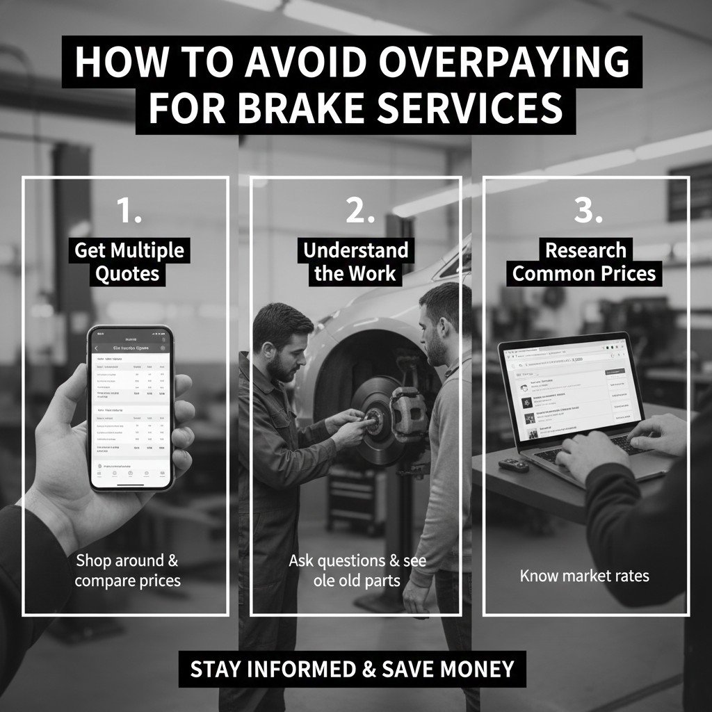How to Avoid Overpaying for Brake Services
