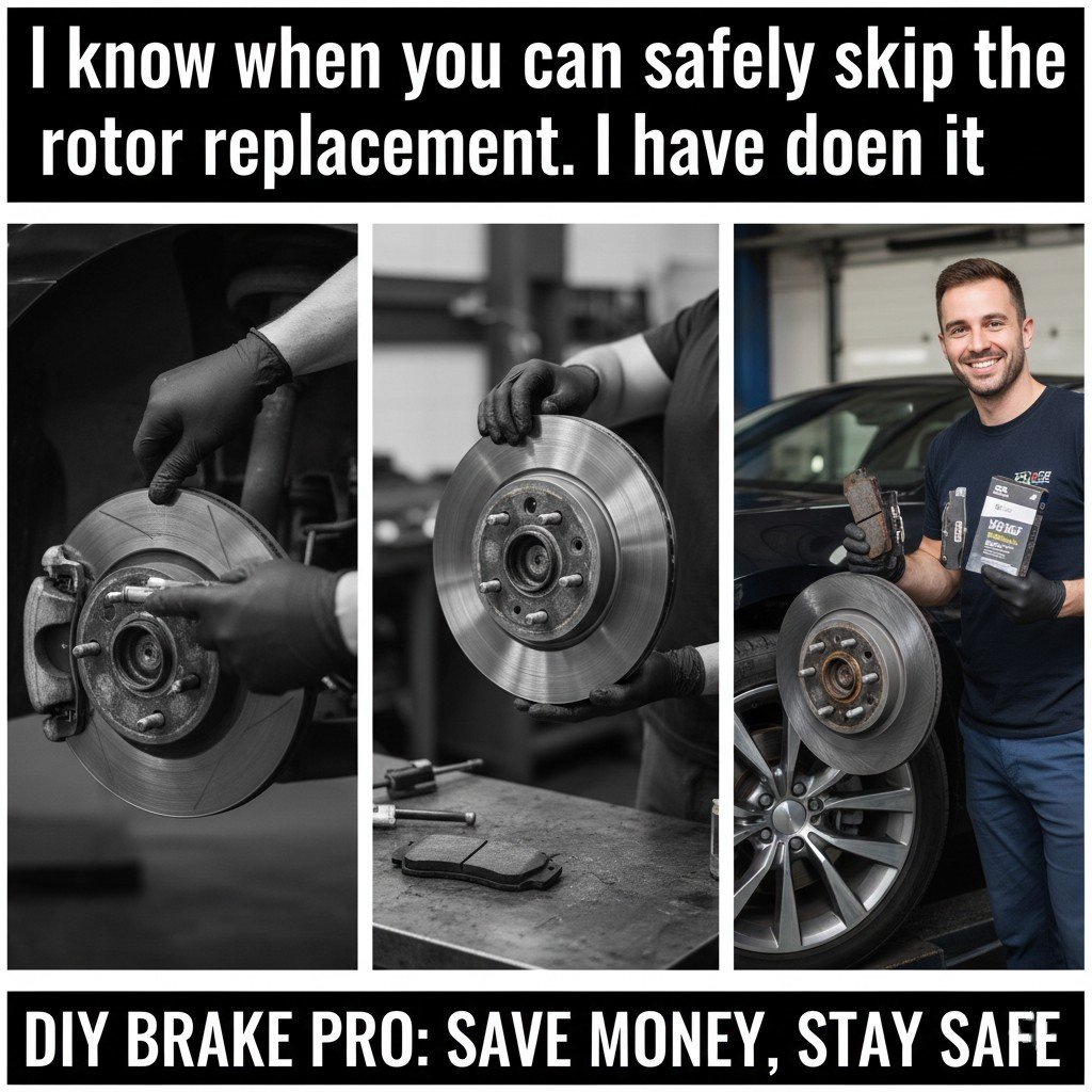 I know when you can safely skip the rotor replacement. I have done it.