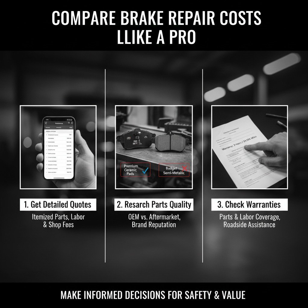 Like a Pro, Compare Brake Repair Costs