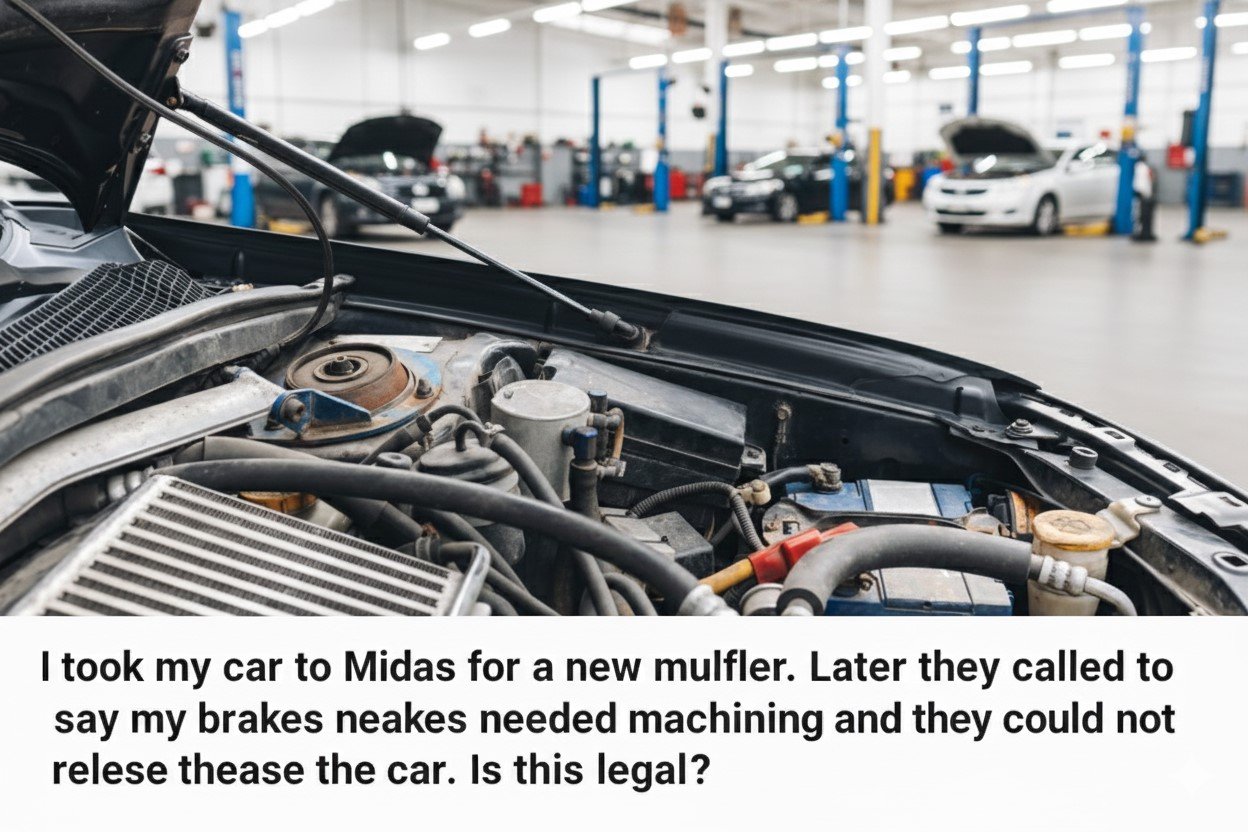 Midas muffler and brake