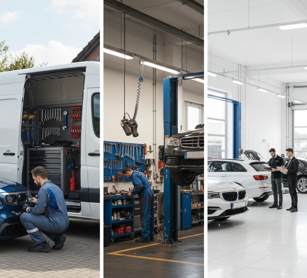 Mobile Mechanics vs. Independent Stores vs. Dealers