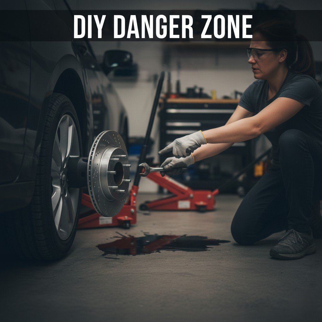 Potential Dangers of Performing a DIY Brake Work