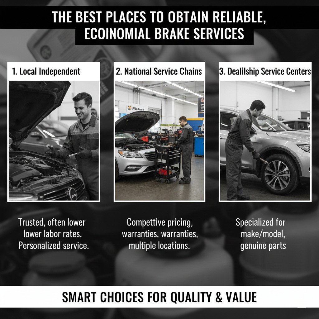 The Best Places to Obtain Reliable, Economical Brake Services