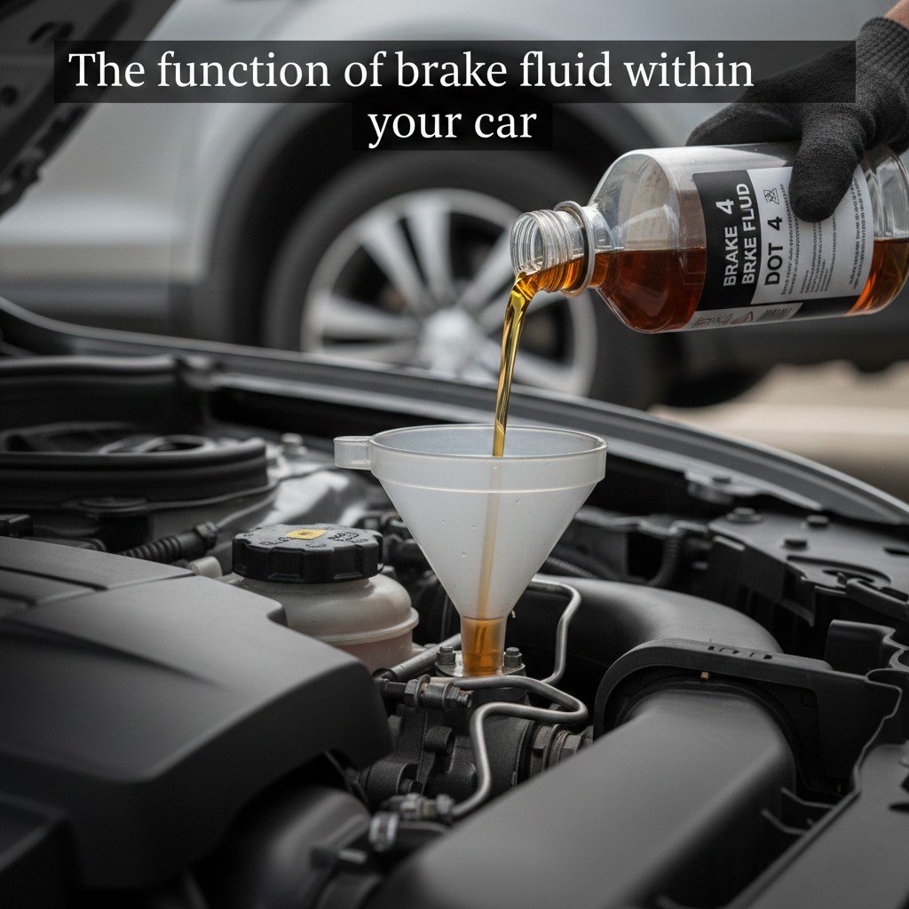 The function of brake fluid within your car