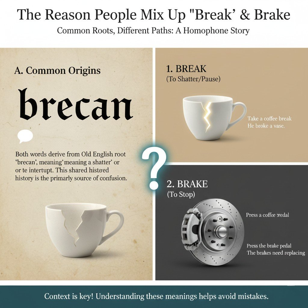 The reason people mix up the two terms