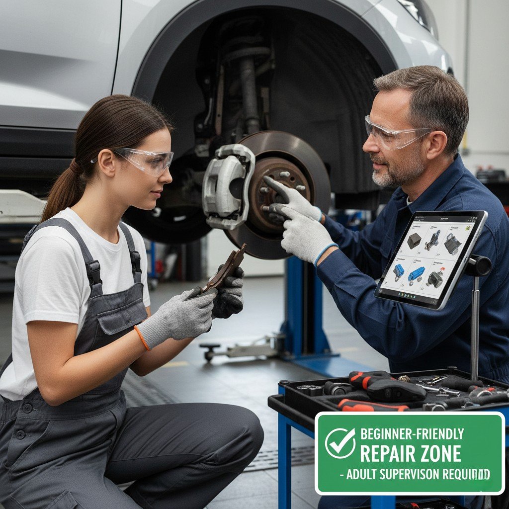 When brake repair is safe for novices