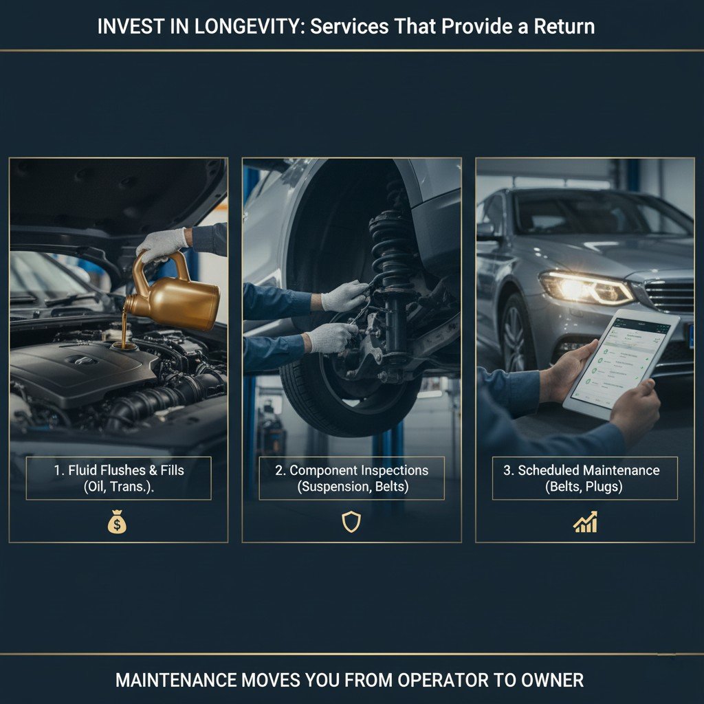 Which services help the shift, from the operation to the long term dependability? These products provide a return on investment.