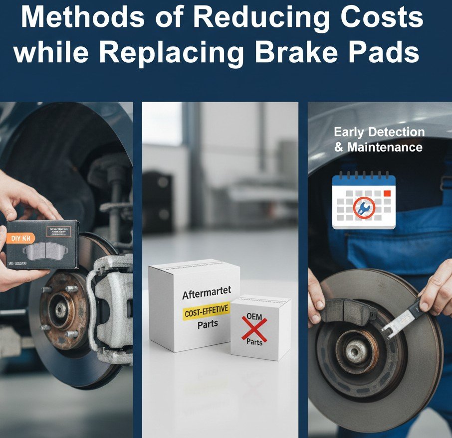 Methods of Reducing Costs while Replacing Brake Pads