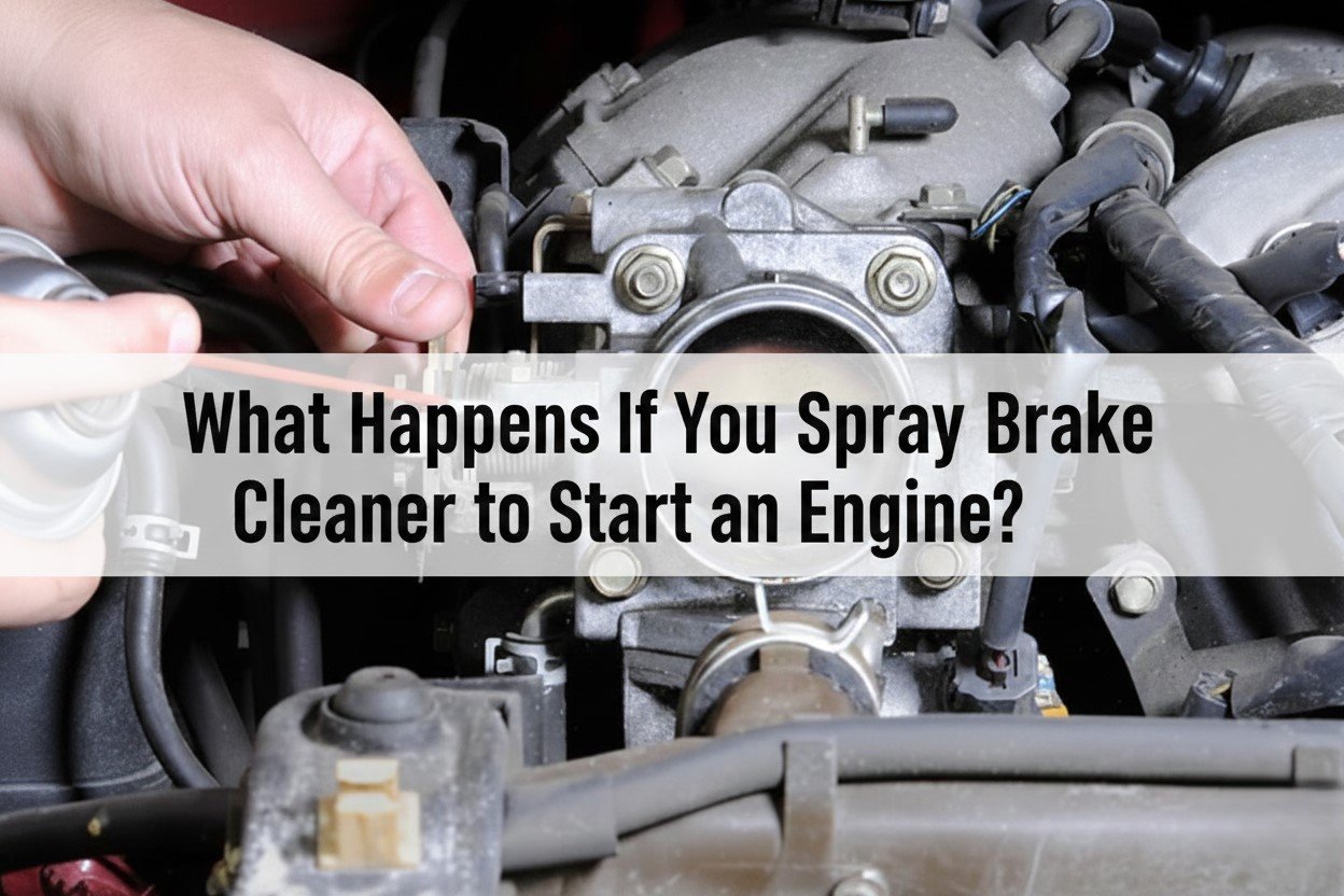 Spray brake cleaner