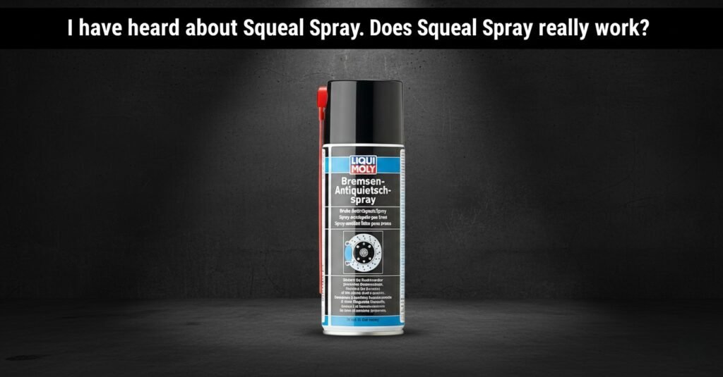 spray brake squeal