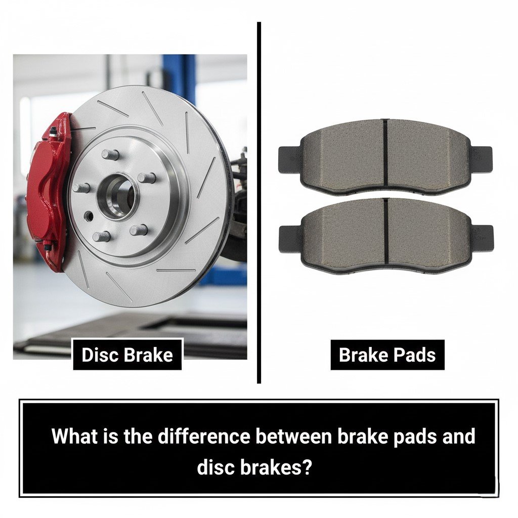 Brake pads and disc