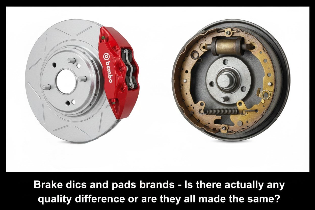 car brake pads and discs