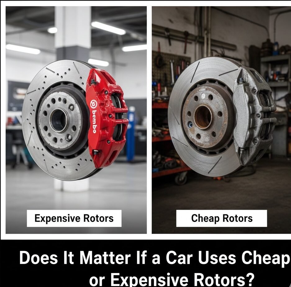 Cheap brakes and rotors